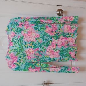 NEW Lilly Pulitzer PJ Knit Henley Top